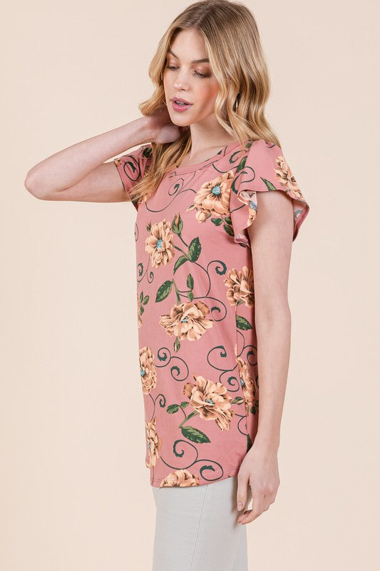 Stilla | Print Top