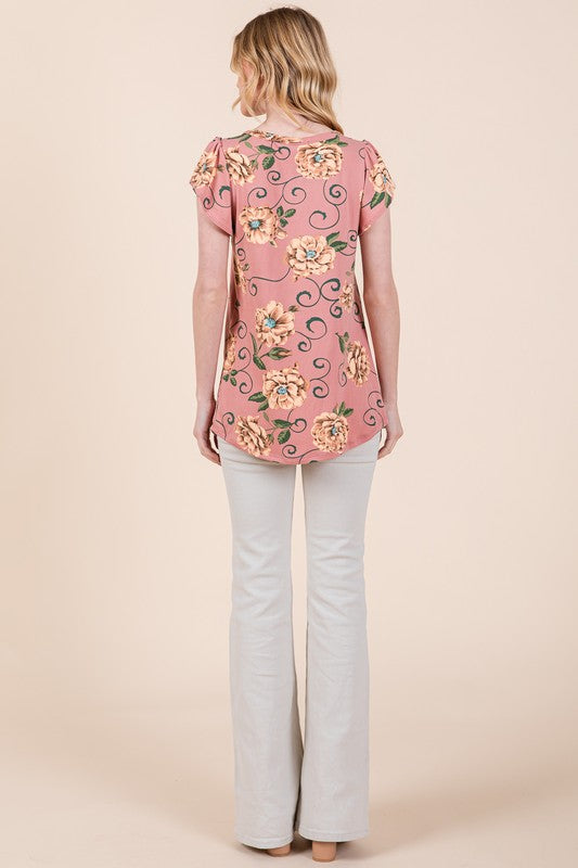 Stilla | Print Top