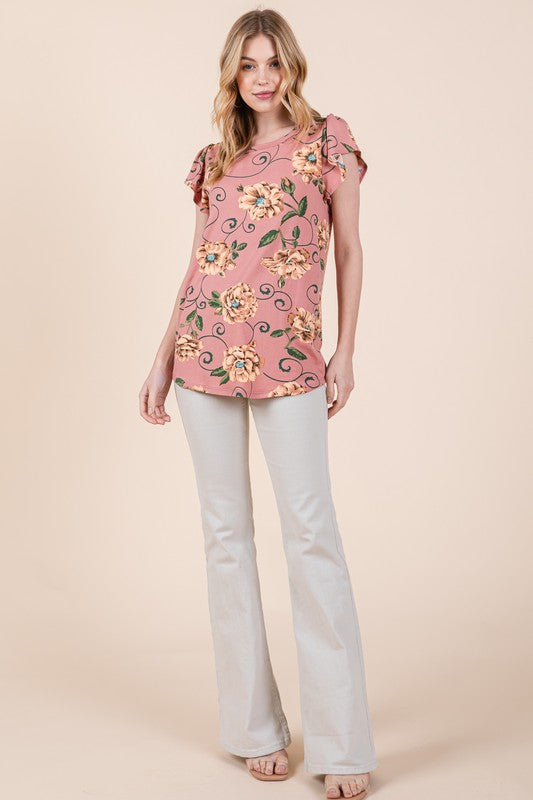 Stilla | Print Top