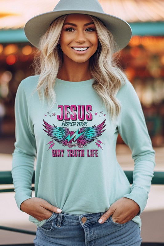 Stilla | Jesus World Tour Langærmet Top