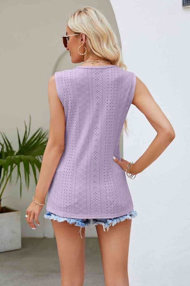 Stilla | Blonde V-hals Tank
