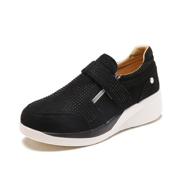 Dame Komfortable Sport-Sneakers med blød sål Stilla