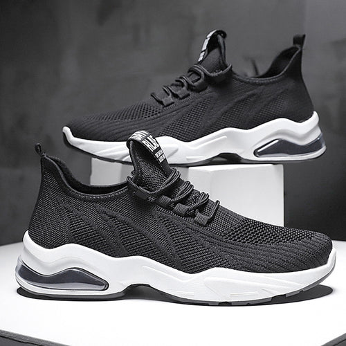 Femme Luftpolstret Strik-Sneakers med Åndbart Design Stilla