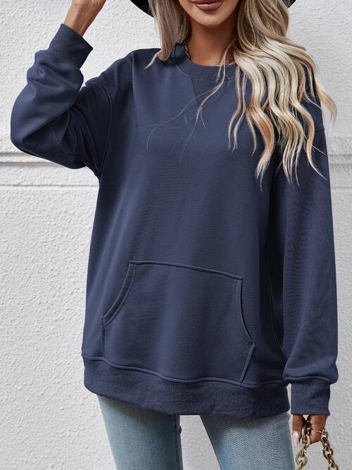 Stilla | Neck Langærmet Sweatshirt