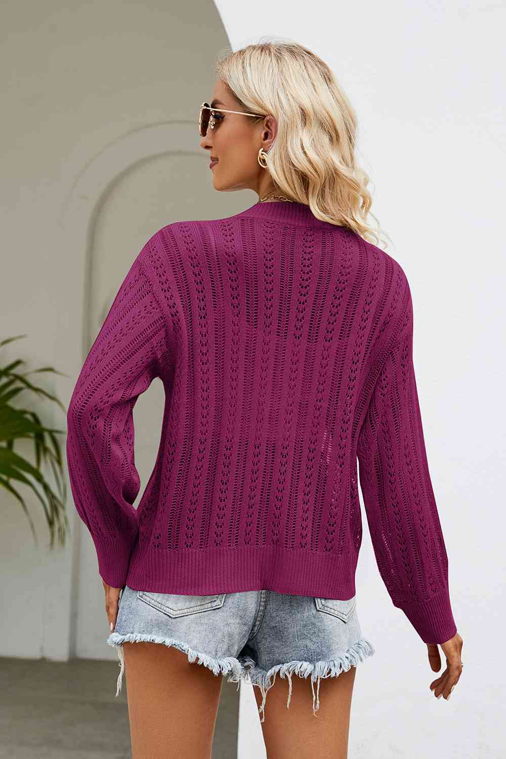 Stilla | Knapfront V-hals Cardigan