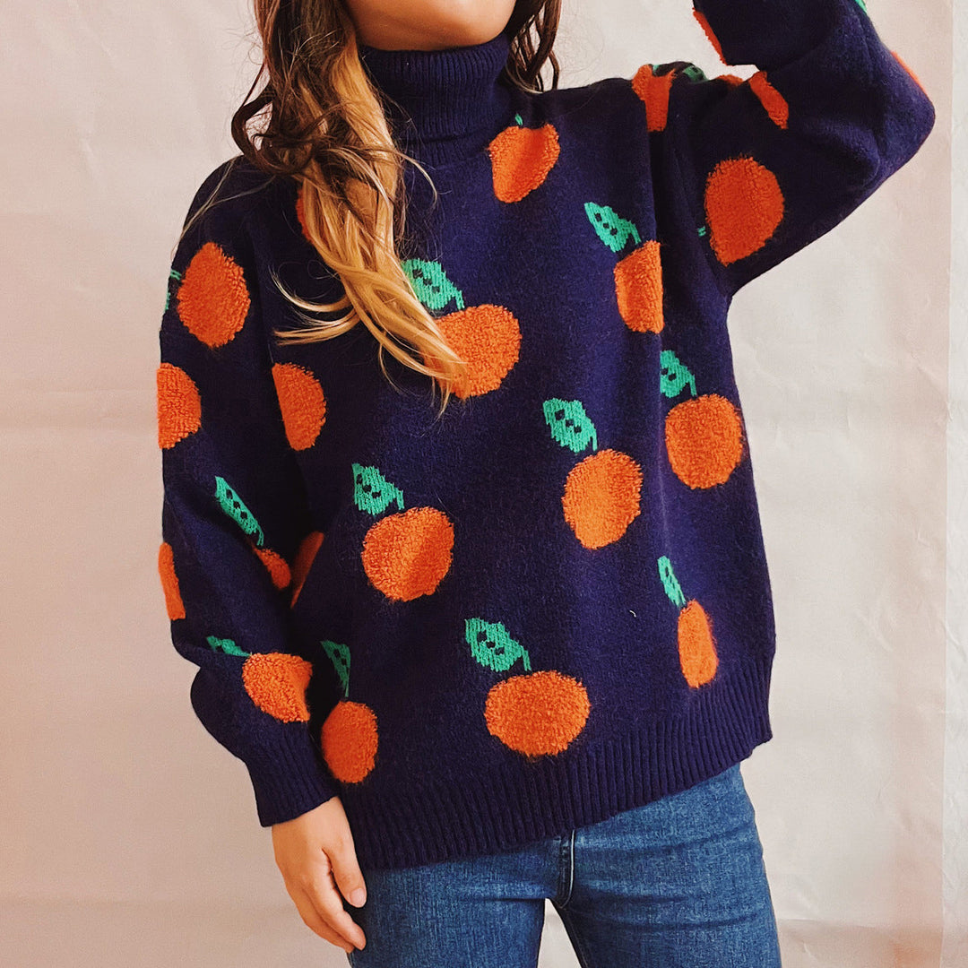 Stilla | Mønster Turtleneck Dropped Sweater