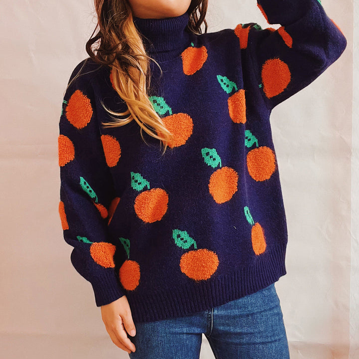 Stilla | Mønster Turtleneck Dropped Sweater