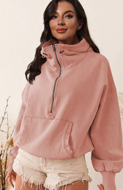 Stilla | Pullover Halvzipper
