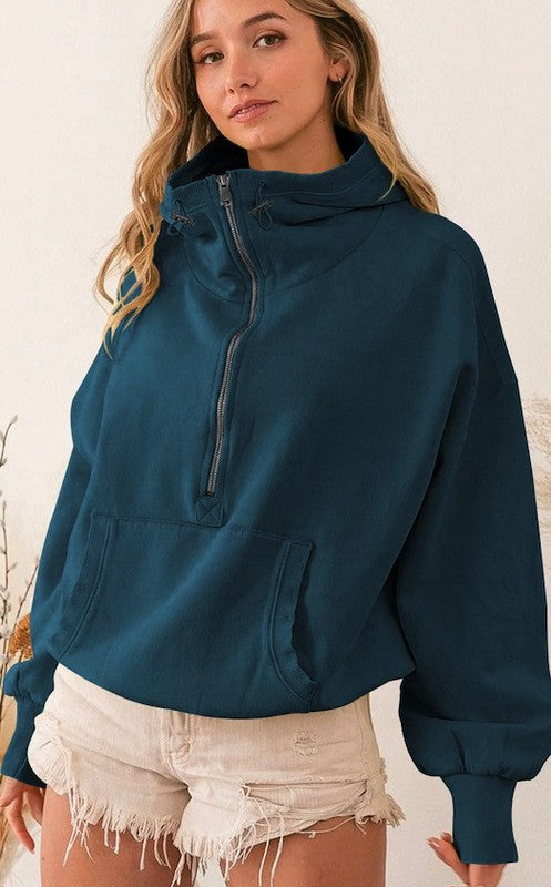 Stilla | Pullover Halvzipper