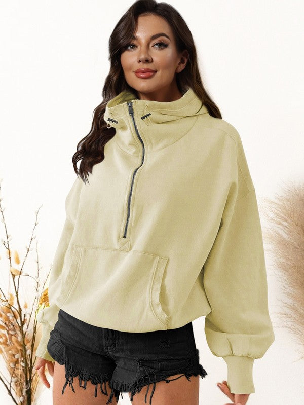Stilla | Pullover Halvzipper