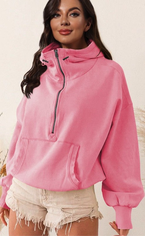 Stilla | Pullover Halvzipper