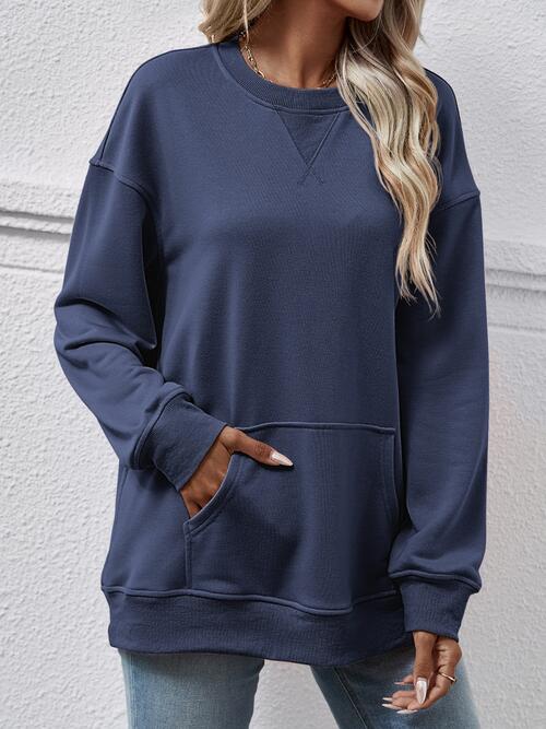 Stilla | Neck Langærmet Sweatshirt