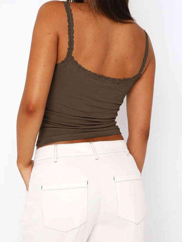 Stilla | Trim Straight Neck Cami