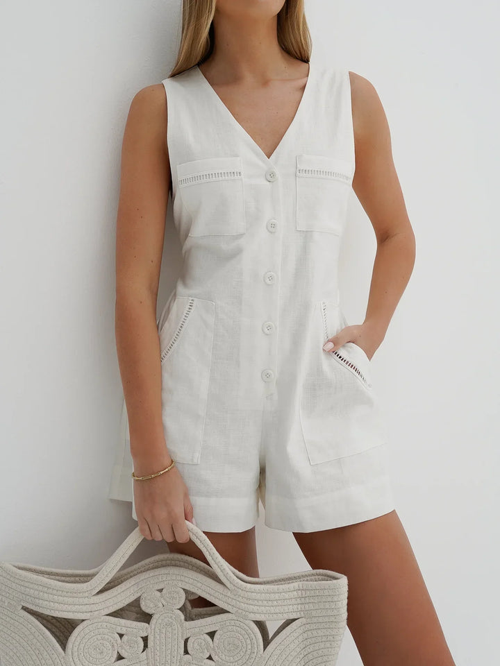 Stilla | Easy Fit Hvid Romper