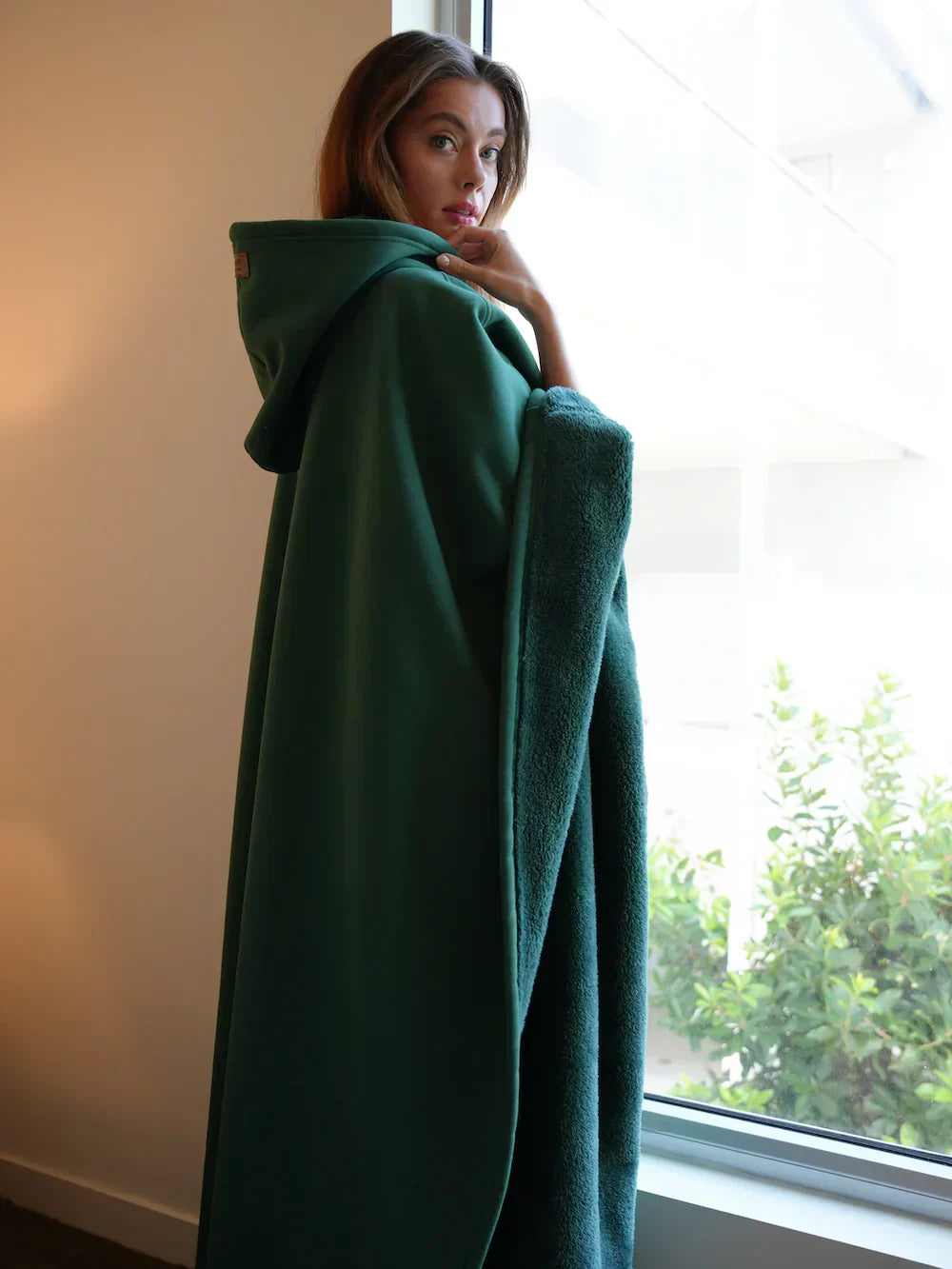 Stilla | Oversized Hoodie-Tæppe - Afslapnings-Hættepullover til Velvære og Relaxation