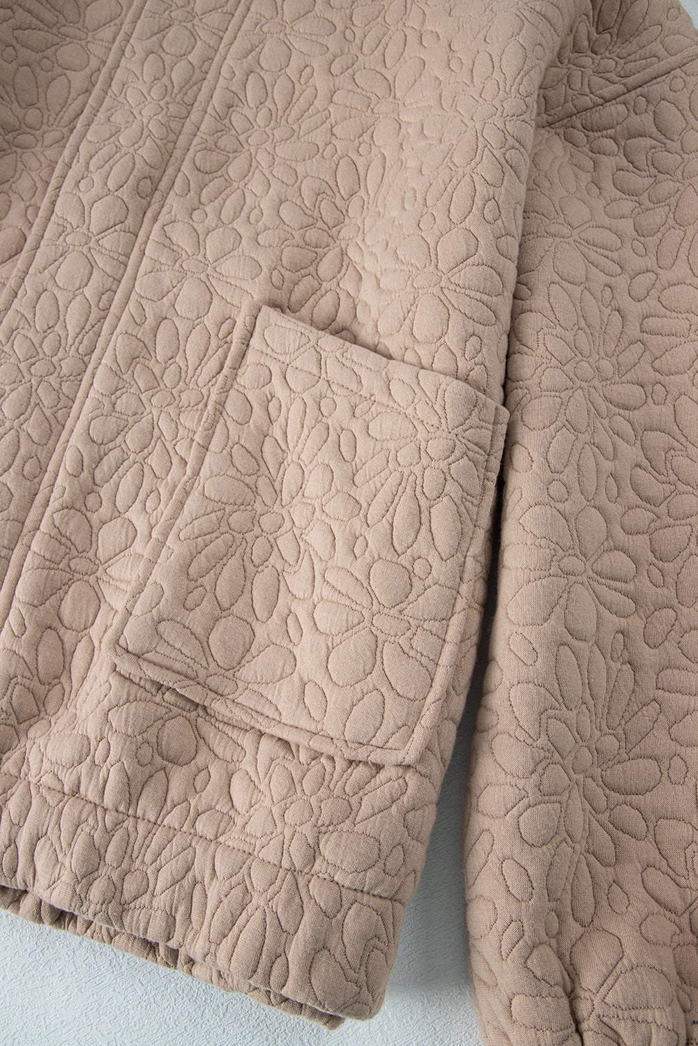 Stilla | Quiltet Jakke med Lynlås Polyester Let & Trendy