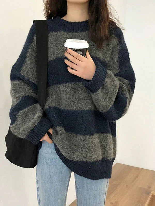 Stilla | Cozy, Elegant Oversized Strik Sweater til Kvinder