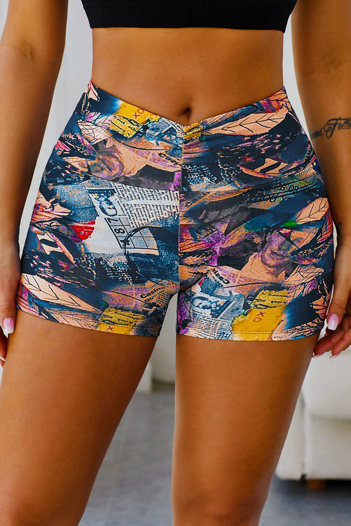 Stilla | Taljehøj Høj Talje Yoga Shorts