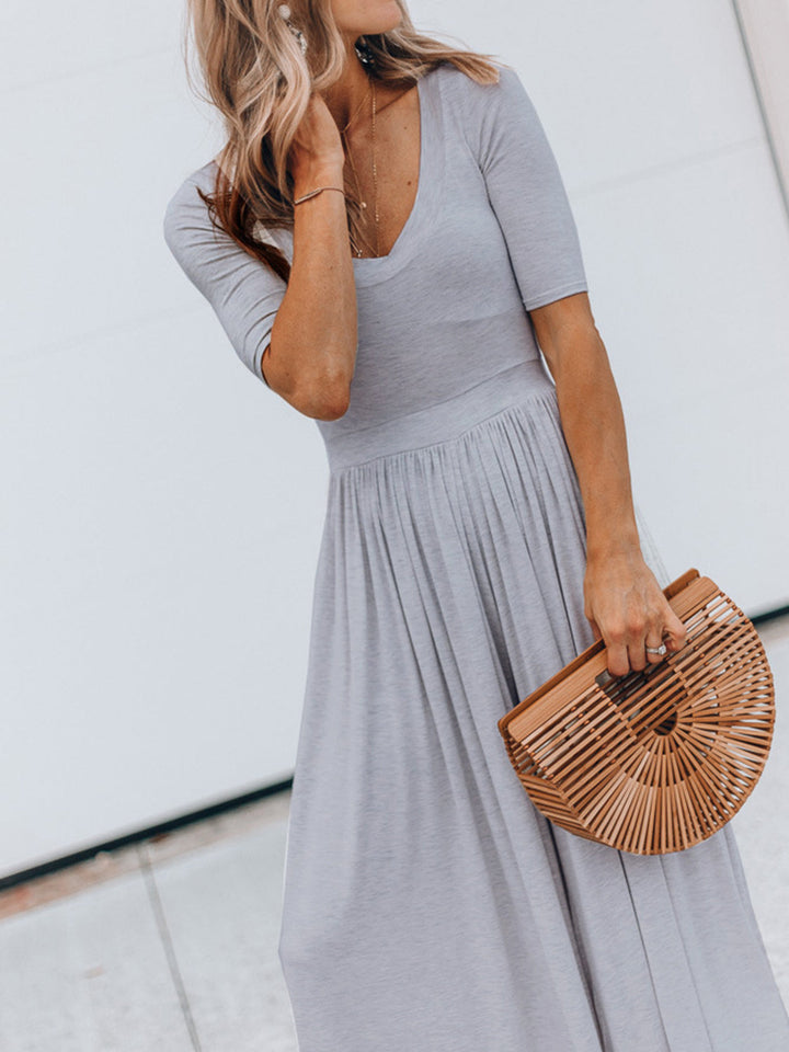 Stilla | Neck Kortærmet Jumpsuit