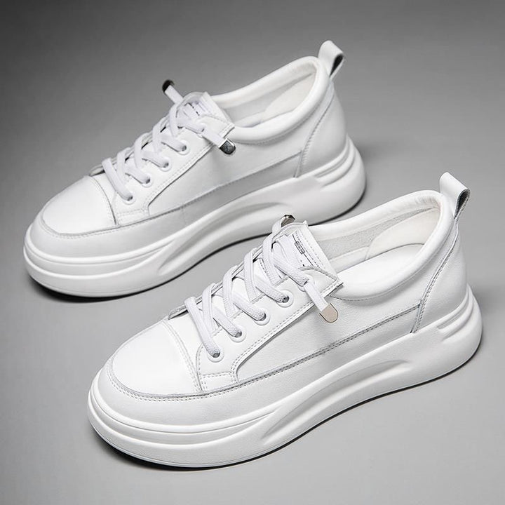 Dame platform sneakers med moderigtig gummisål og behageligt inderside Stilla