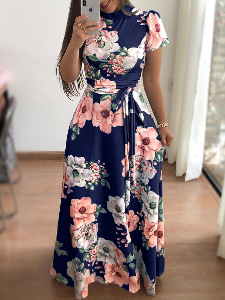 Dame Floral Tryk Maxikjole Stilla