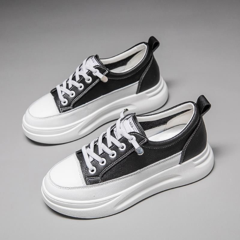 Dame platform sneakers med moderigtig gummisål og behageligt inderside Stilla