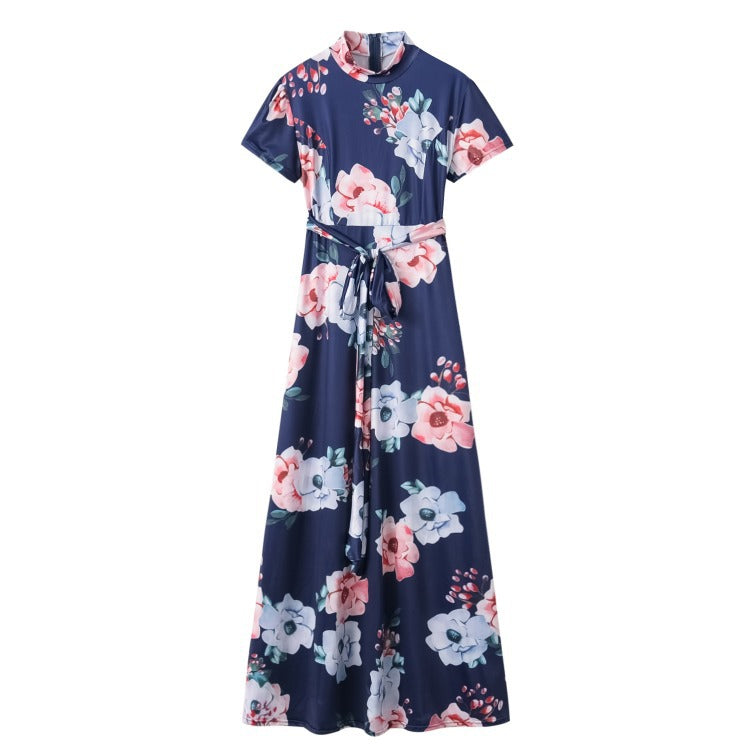 Dame Floral Tryk Maxikjole Stilla