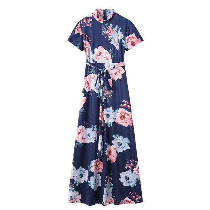 Dame Floral Tryk Maxikjole Stilla