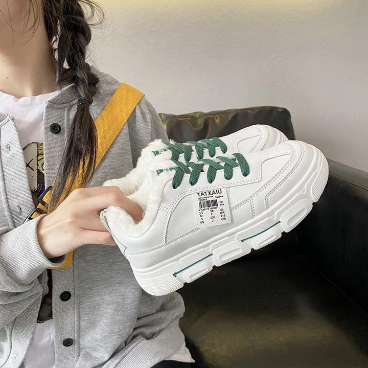 Dame Vinter Sneakers med hyggeligt FOR og robust profil Stilla