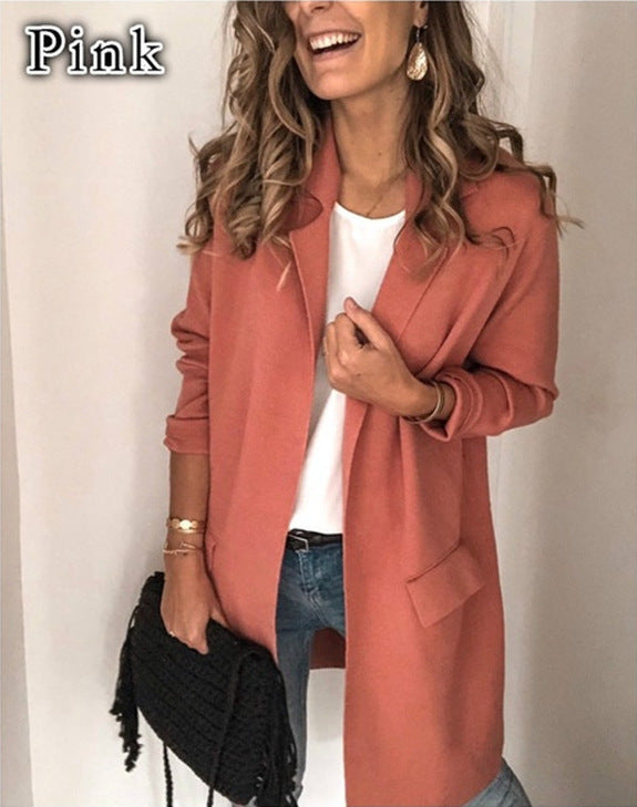 Dame Longline Chic Blazer Frakke Stilla