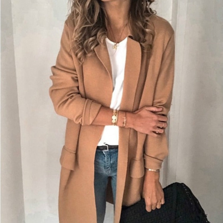 Dame Longline Chic Blazer Frakke Stilla