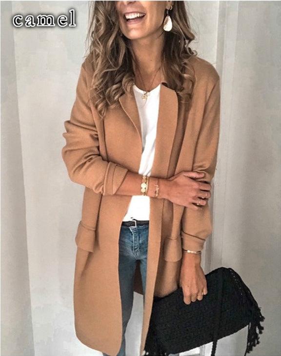 Dame Longline Chic Blazer Frakke Stilla