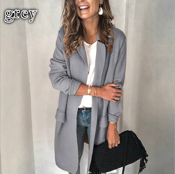 Dame Longline Chic Blazer Frakke Stilla