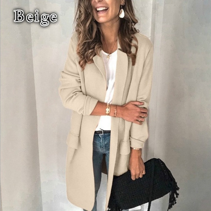 Dame Longline Chic Blazer Frakke Stilla