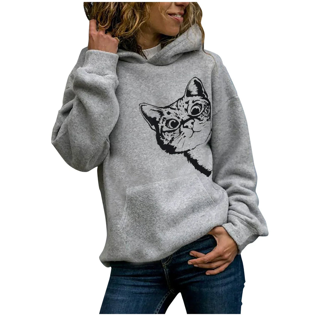Stilla | Hoodie i overdimensioneret fit til behagelig stil