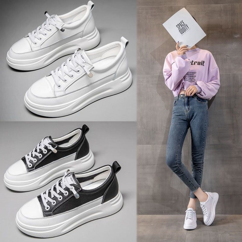 Dame Plattform Sneakers med behageligt fodseng og moderne design Stilla
