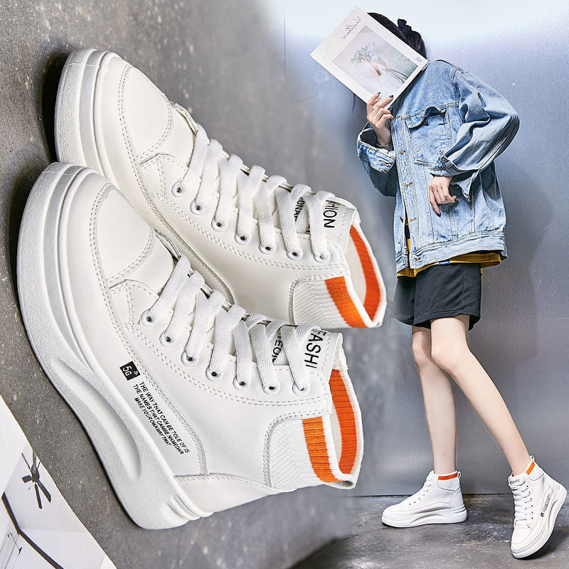 Dame Plattform Sneakers med behageligt fodseng og moderne design Stilla