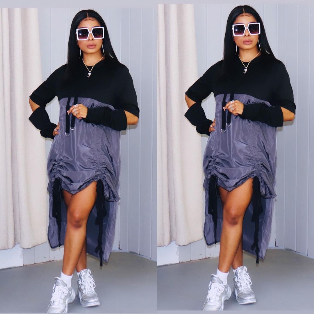 Damer fashionable Oversized Tunika Stilla