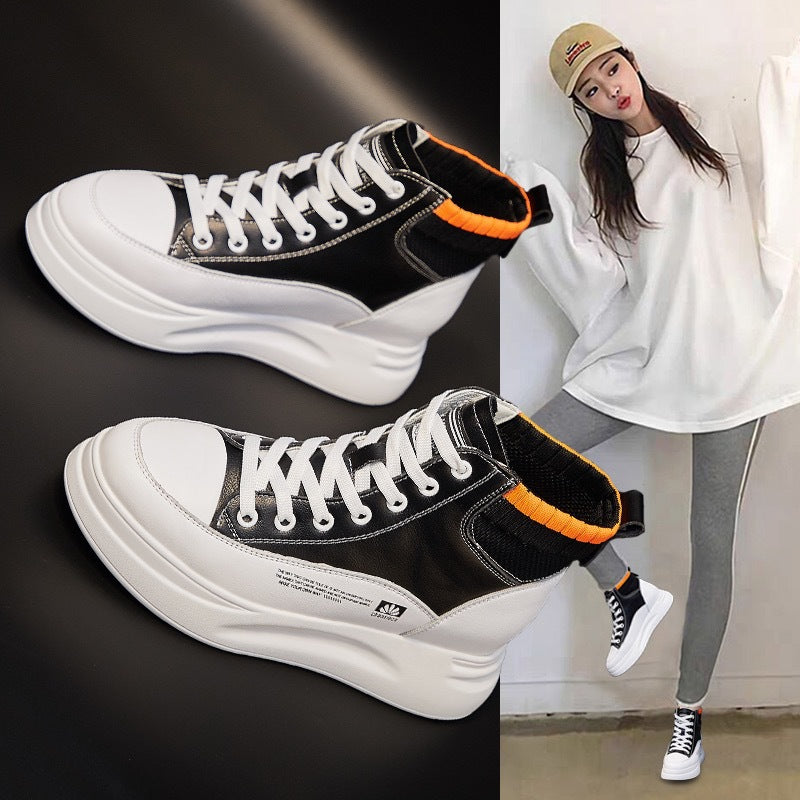 Dame Plattform Sneakers med behageligt fodseng og moderne design Stilla