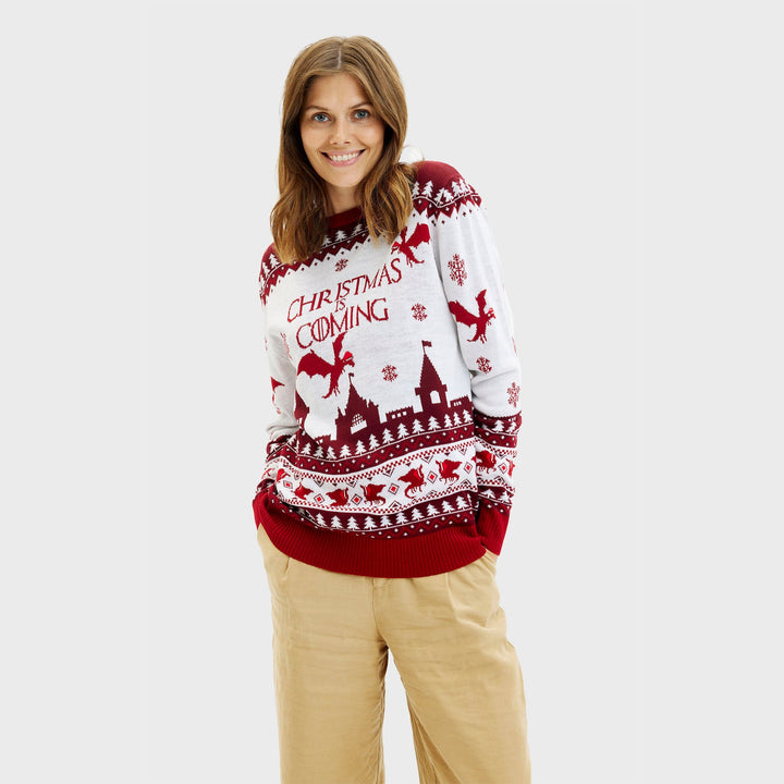 Stilla | Julemanden kommer julesweater kvinder