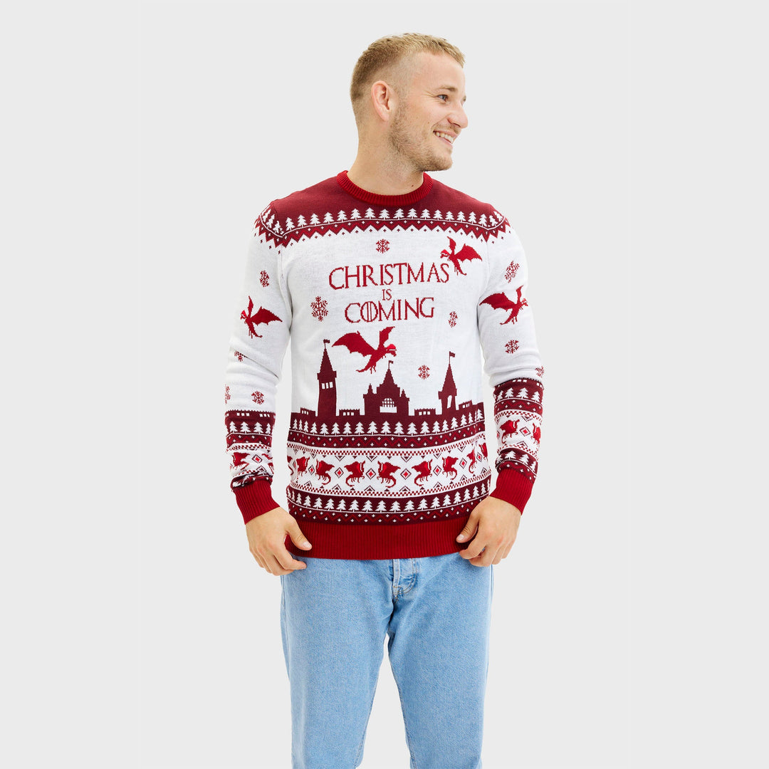Stilla | Julemanden kommer julesweater herre