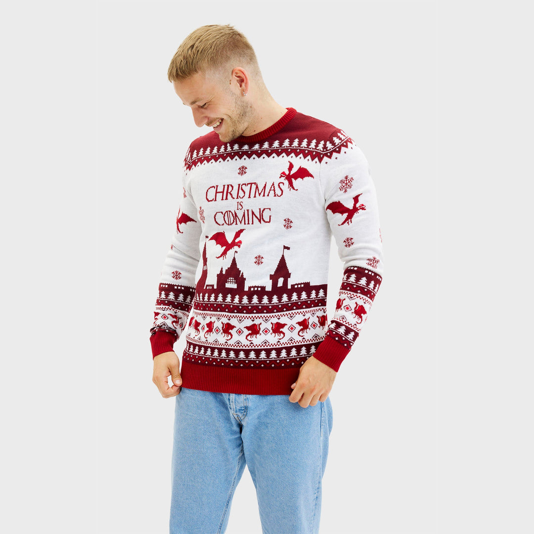 Stilla | Julemanden kommer julesweater herre