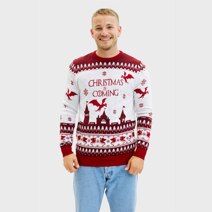 Stilla | Julemanden kommer julesweater herre
