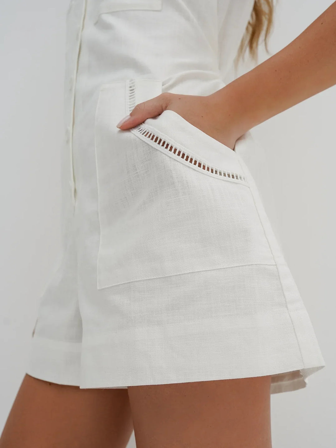 Stilla | Easy Fit Hvid Romper