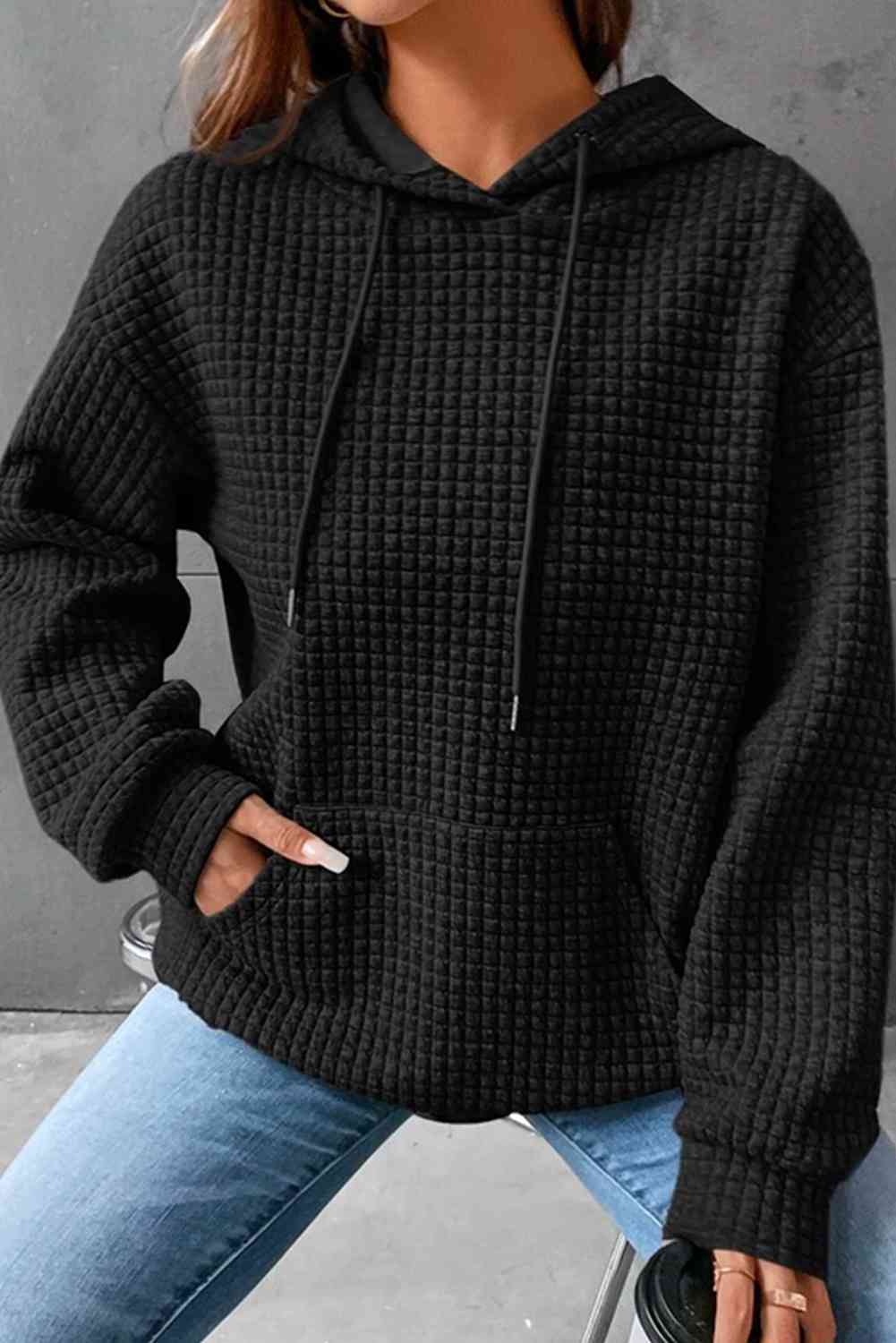 Stilla | Skulderlommepullover