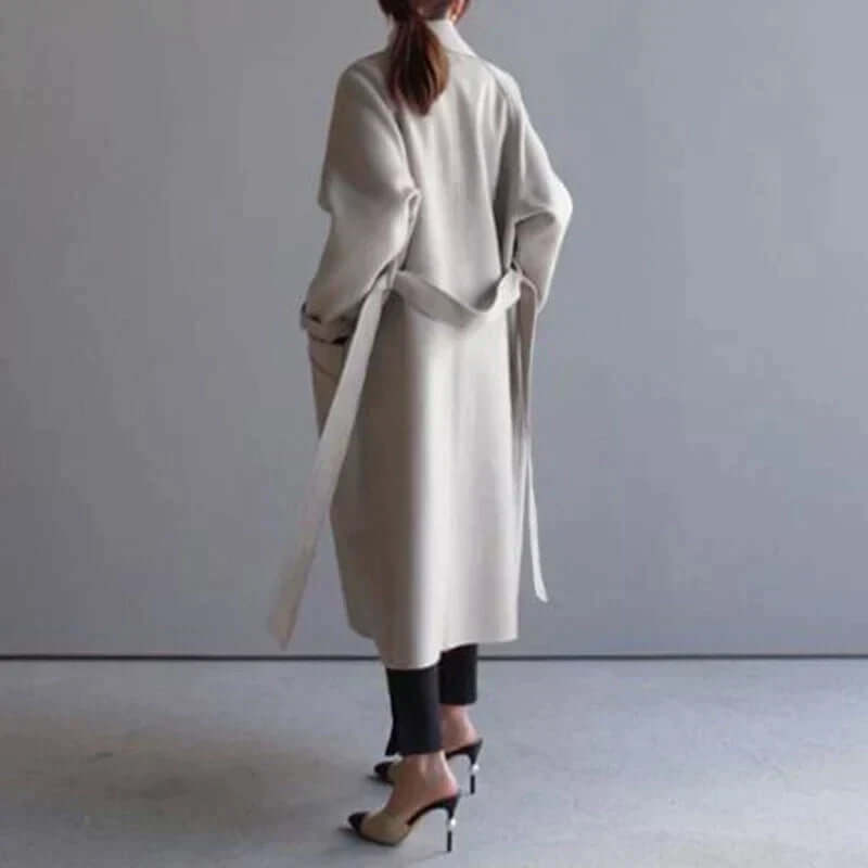 Stilla | Damern Oversized Bæltefrakke