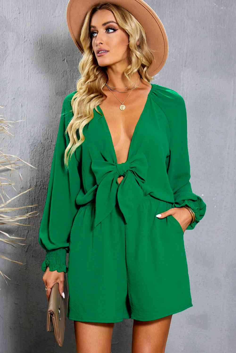 Stilla | Flounce Ærme Dykker romper