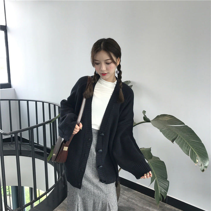 Kvinders Oversized Strik Cardigan Stilla