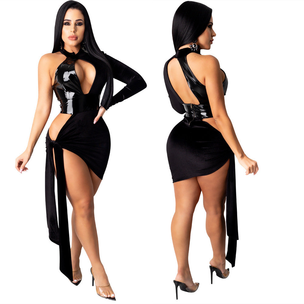 Dame Elegant omslagskjorte med asymmetrisk udskæring og raffinerede cut-out-detaljer Stilla