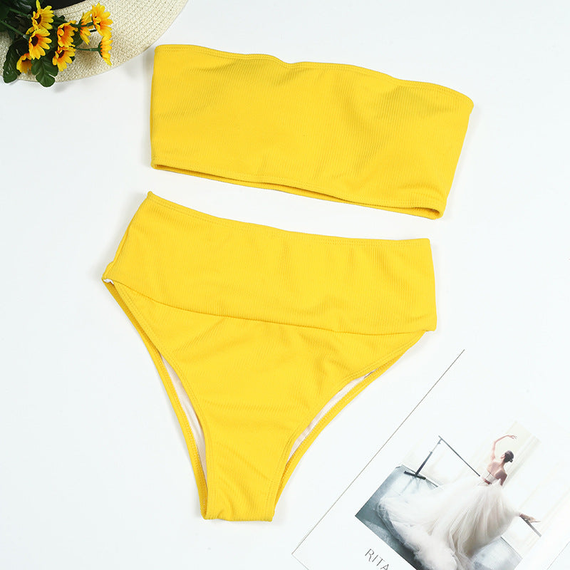 Dame Bandeau-Bikini-Sæt Stilla